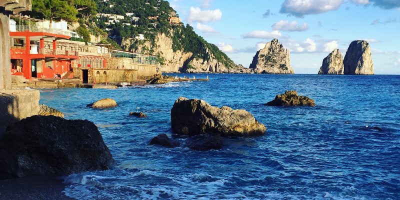 Marina Piccola tra le più belle spiagge d’Italia